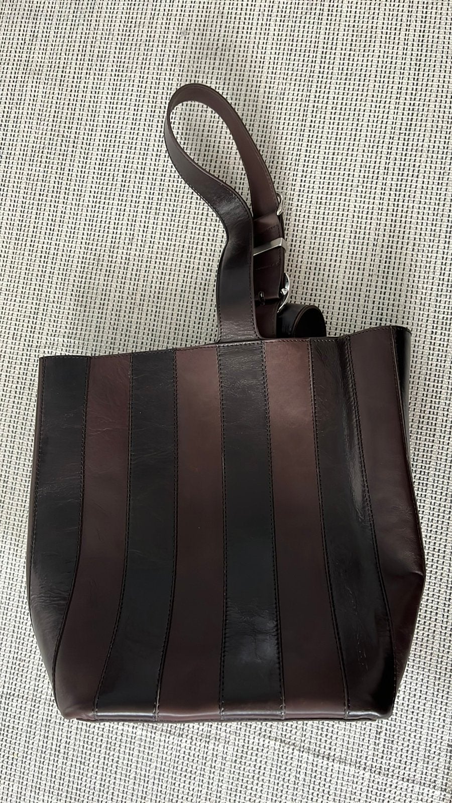 Zara leren tas te koop, Sieraden, Tassen en Uiterlijk, Tassen | Damestassen, Ophalen of Verzenden, Zo goed als nieuw, Zwart, Schoudertasje