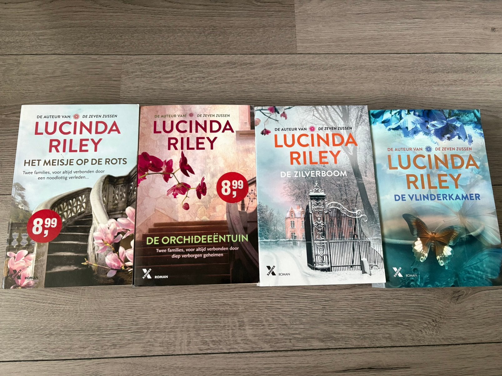 4 boeken van: LUCINDA RILEY, Boeken, Chicklit, Ophalen, Zo goed als nieuw