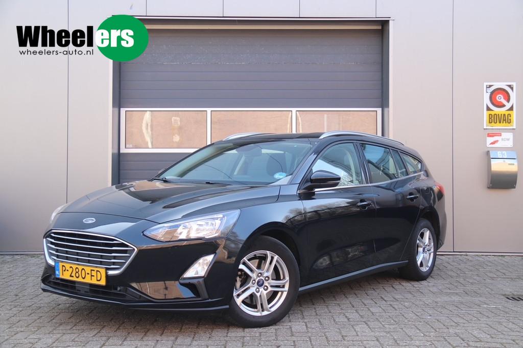 Ford FOCUS Wagon 1.0 EcoBoost Hybrid Trend Edition Business, Auto's, Gebruikt, Zwart, Origineel Nederlands, Hybride Elektrisch/Benzine