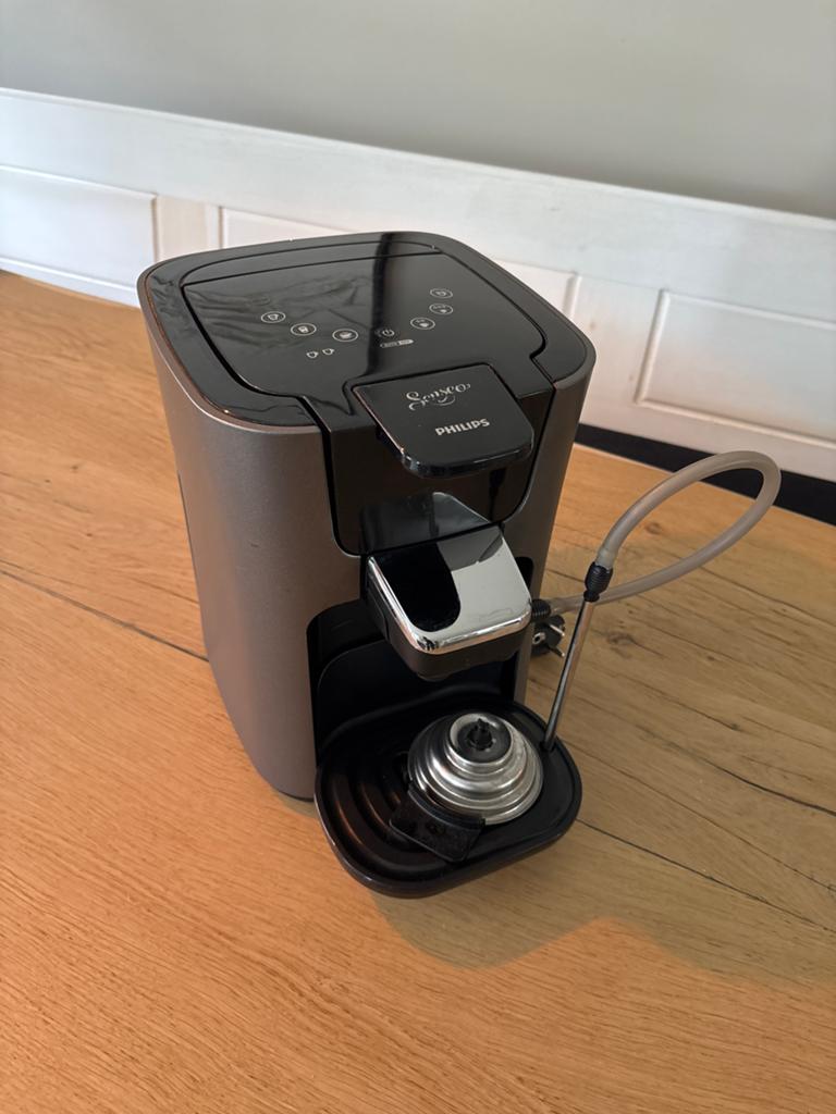 Philips Senseo HD7857 Cappuccino Instant met Melk Pijpje, Witgoed en Apparatuur, Koffiezetapparaten, Koffiepads en cups, Gebruikt