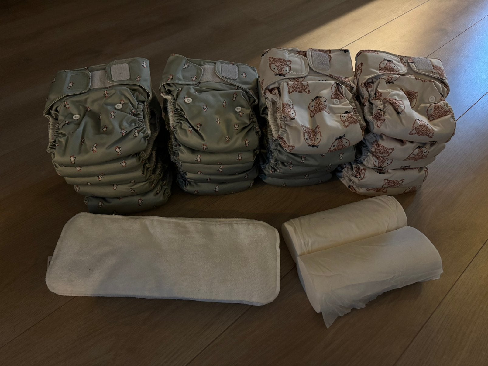Wasbare luiers HEMA, Verzenden, Gebruikt, One size