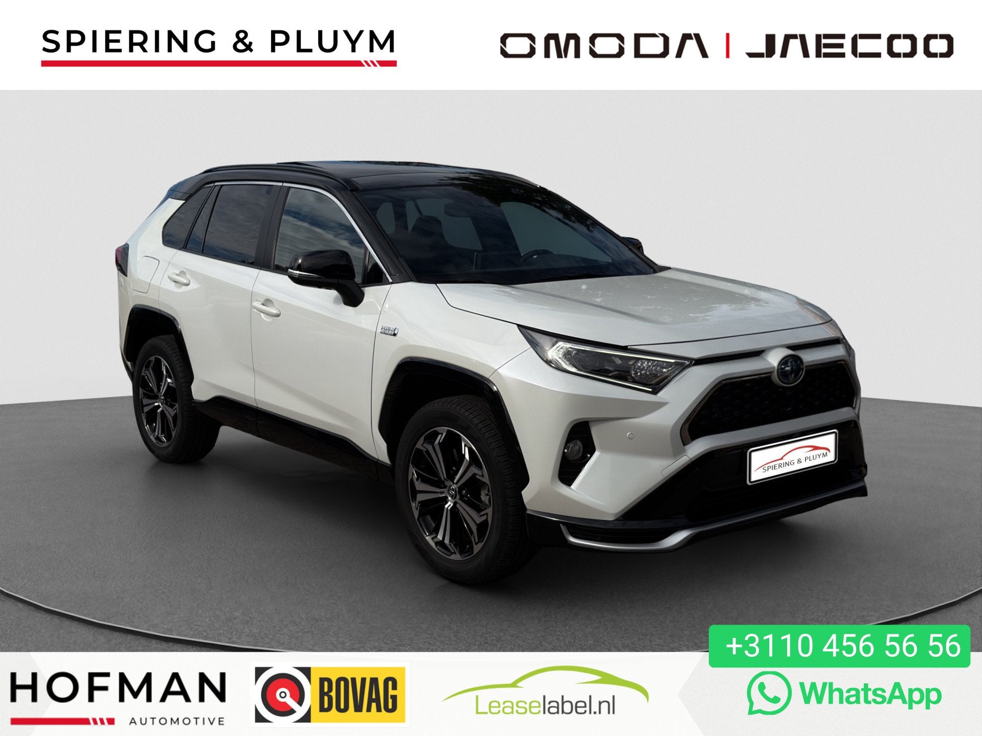 Toyota RAV4 2.5 Plug-in AWD Bi-Tone Plus | Panorama | 360 Ca, Automaat, Gebruikt, Euro 6, 4 cilinders