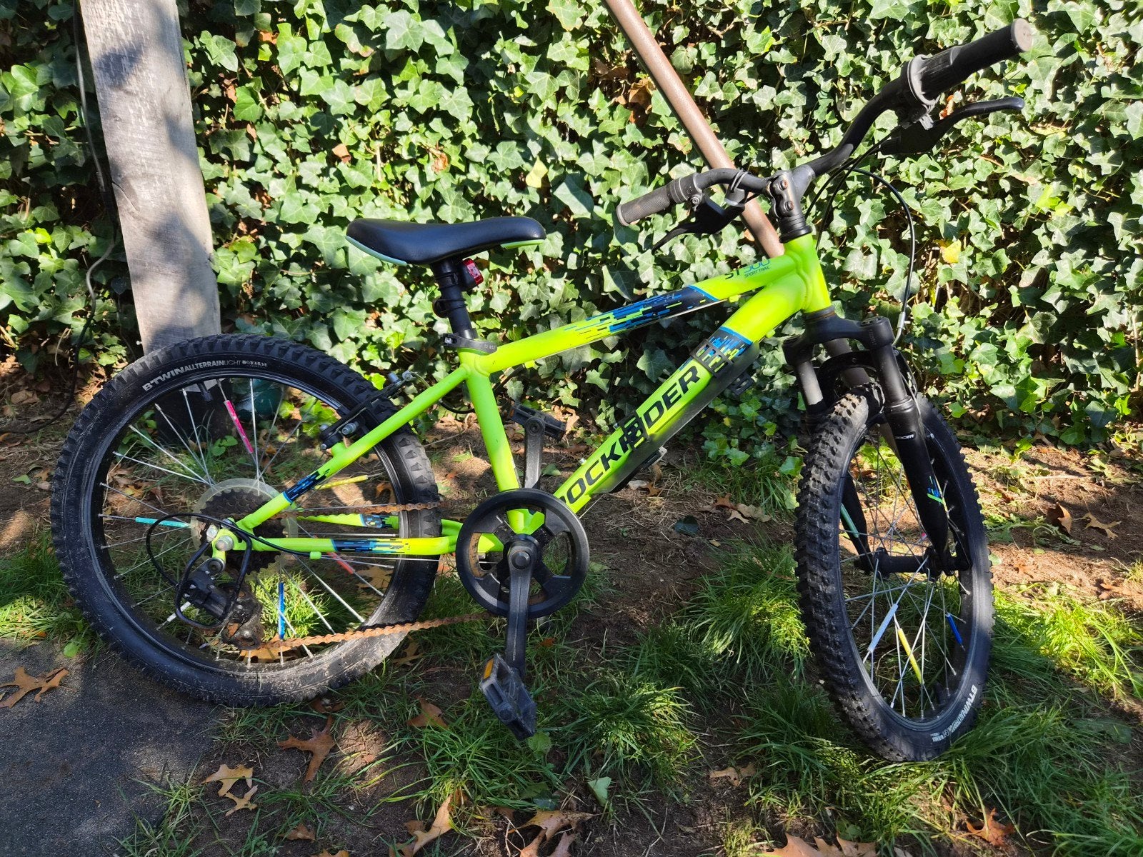 Rockrider ST500 Kinderfiets 20 inch - Zo goed als nieuw, Fietsen en Brommers, Ophalen, 20 inch of meer, Gebruikt, Velgrem