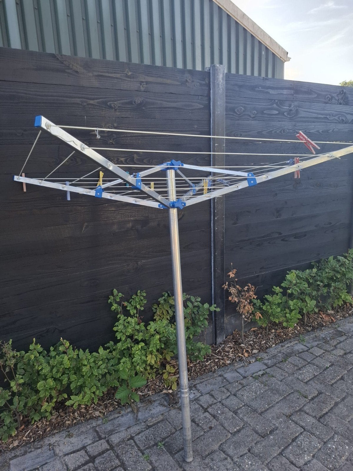 droogmolen voor op de camping, Caravans en Kamperen, Caravan accessoires, Ophalen, Gebruikt