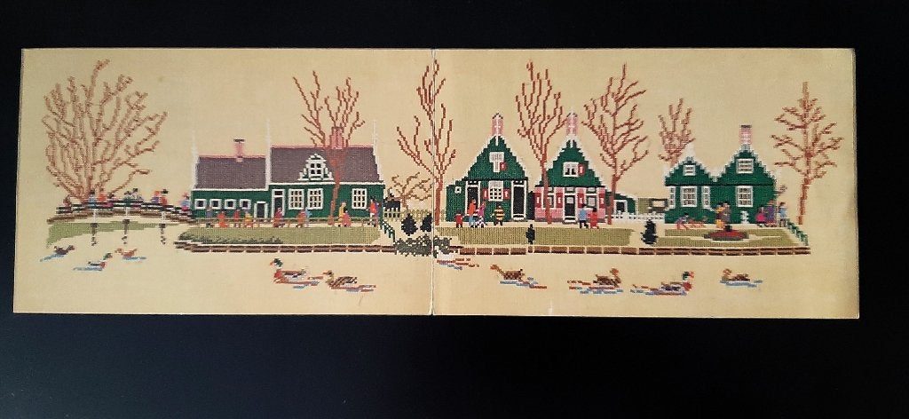 Mies Bloch, borduurpatroon Zaanse Schans, Ophalen of Verzenden, Zo goed als nieuw, Handborduren, Patroon