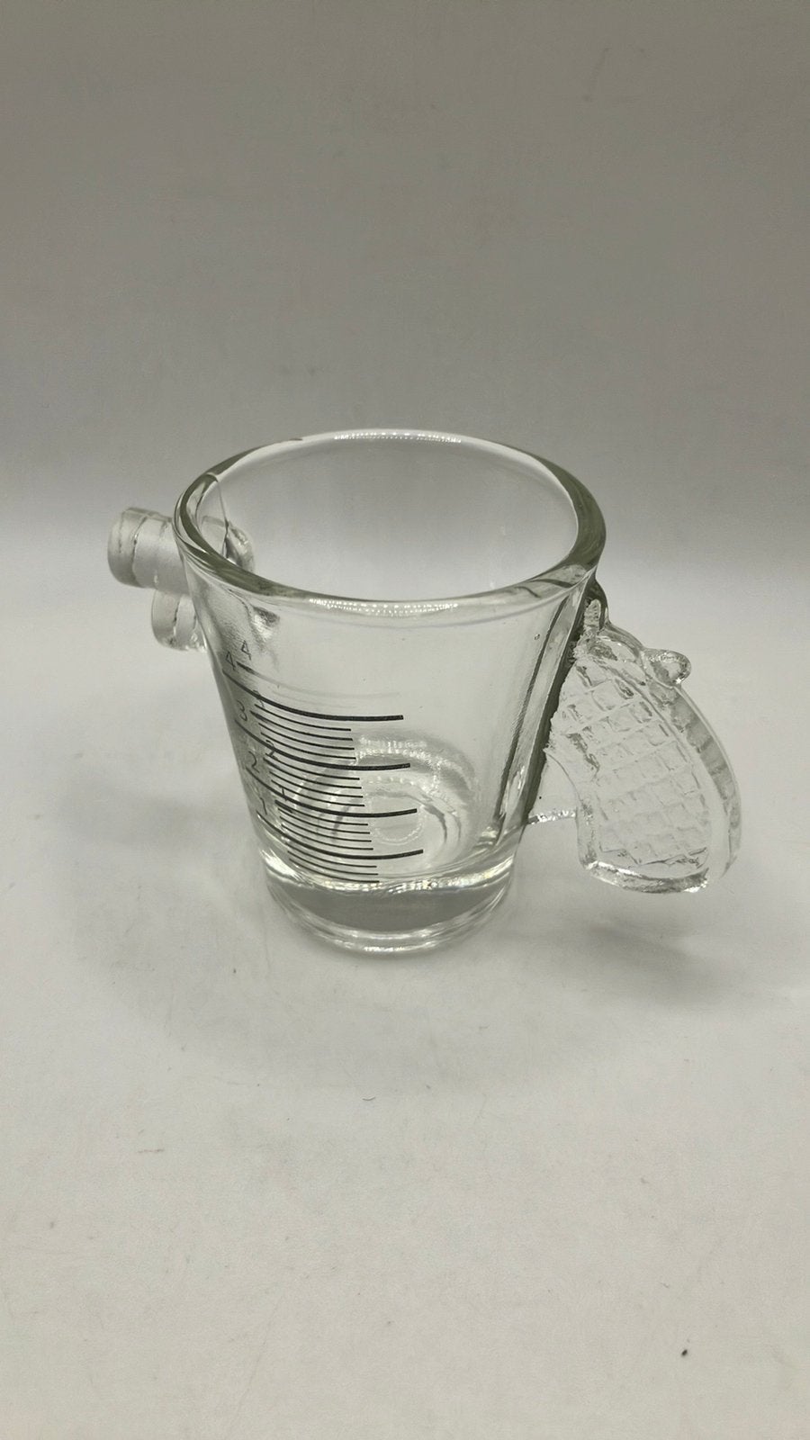 Shotglaasje, meetglaasje., Ophalen of Verzenden, Gebruikt, Borrel- of Shotglas