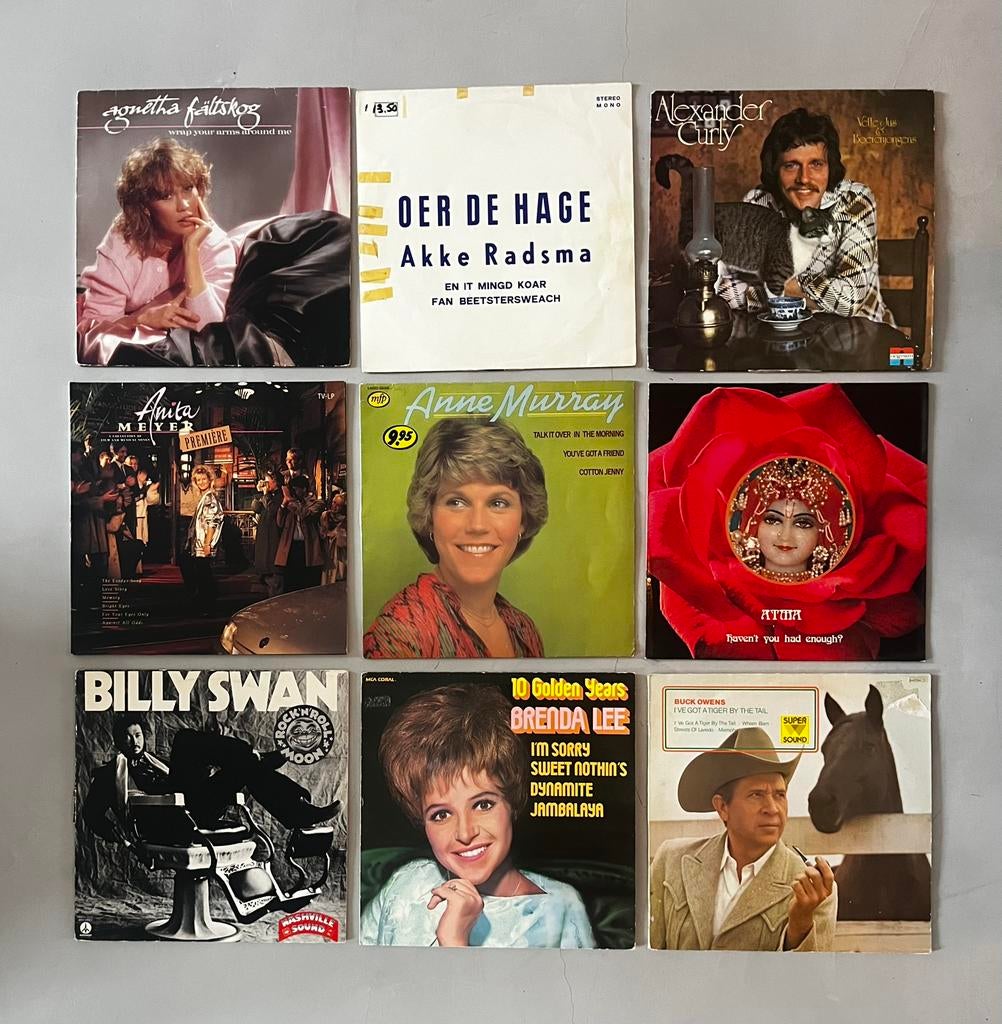 Lot van 50 LP’s, Cd's en Dvd's, Ophalen of Verzenden, Gebruikt, 12 inch