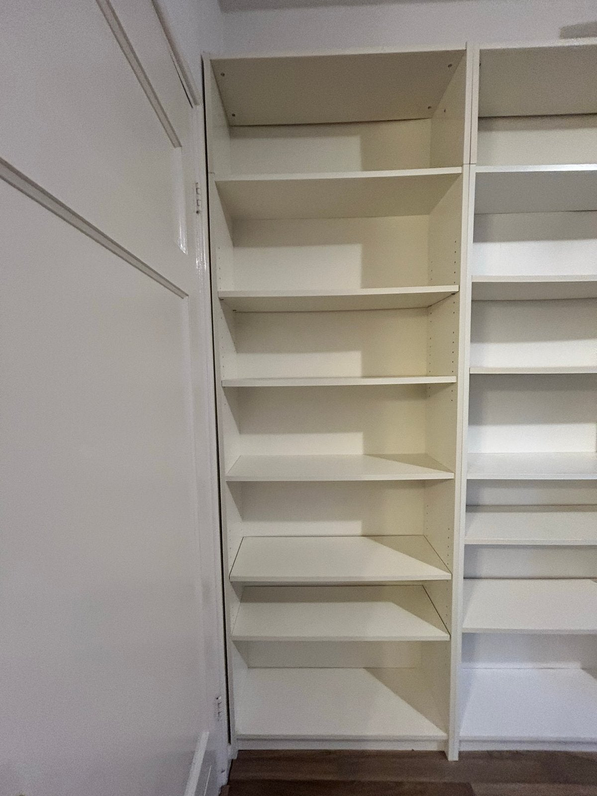 Gratis IKEA Billy boekenkast met opzetstuk - wit, Ophalen, Minder dan 50 cm, Gebruikt, 200 cm of meer