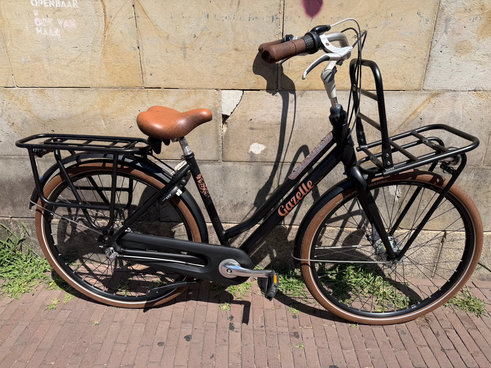 Gazelle miss grace dames fiets 53cm, Fietsen en Brommers, Fietsen | Dames | Damesfietsen, Zo goed als nieuw, Gazelle, 53 tot 56 cm