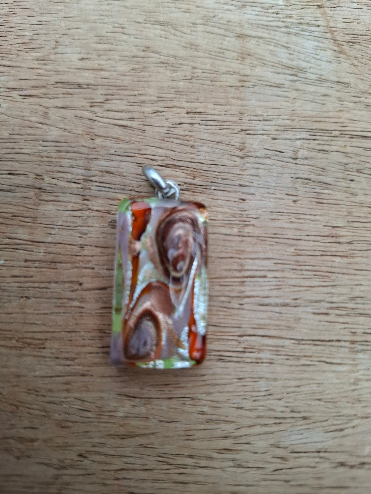 Echt Murano glas: kettinghanger, Glas of Kristal, Nieuw, Ophalen of Verzenden, Overige kleuren
