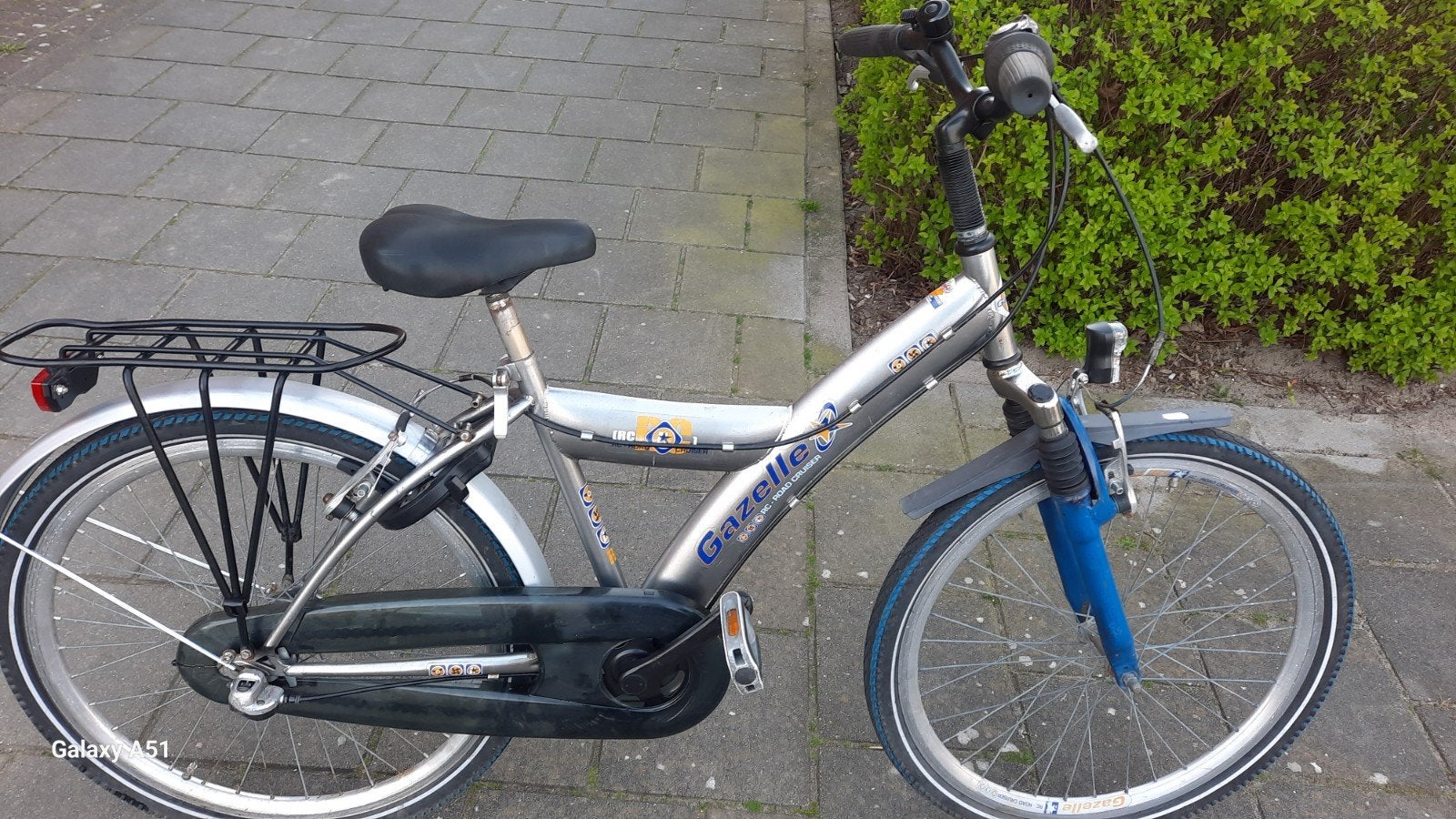 jongensfiets 24 inch 3 Versnellingen Gazelle, Fietsen en Brommers, Fietsen | Jongens, Ophalen, Zo goed als nieuw, 24 inch, Versnellingen