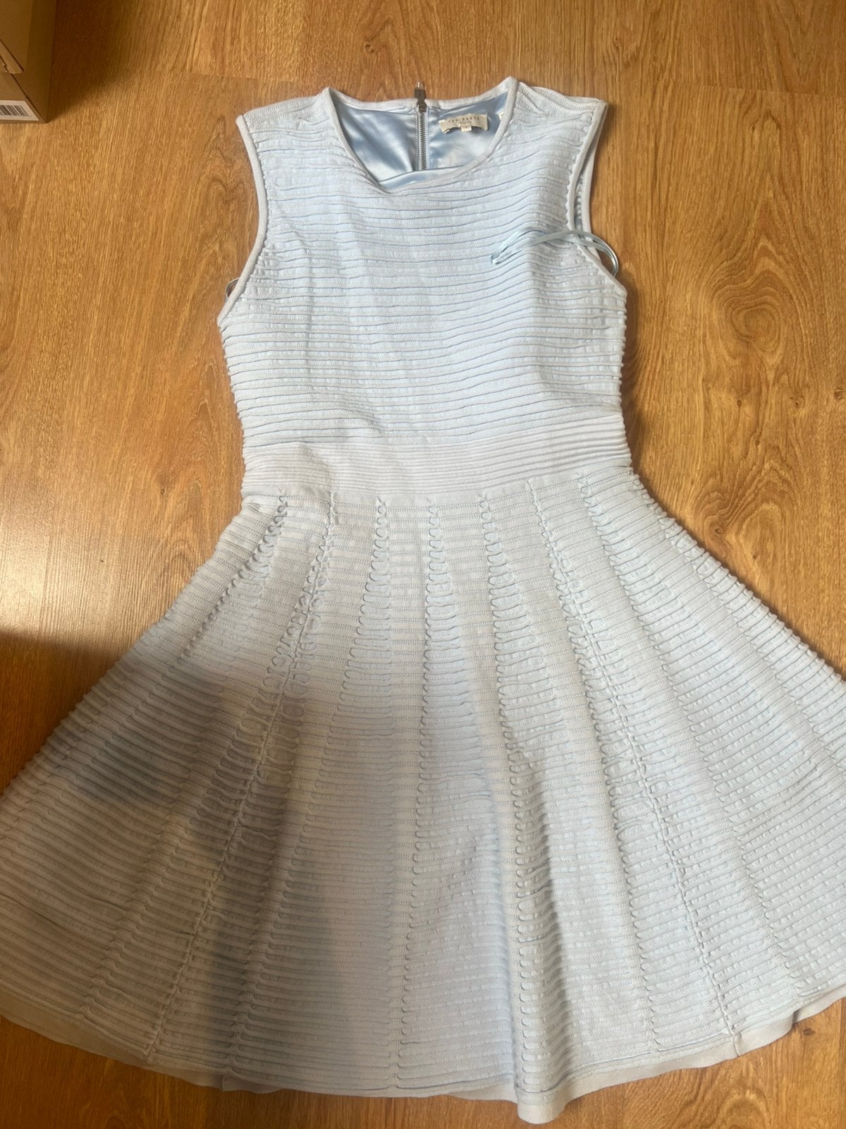 Prachtige jurk van Ted Baker maat 4 ( 40), Maat 38/40 (M), Blauw, Nieuw, Ophalen of Verzenden