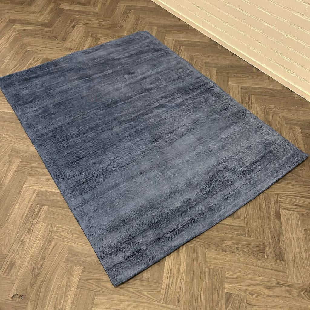 Brinker Oyster Navy Blue Vloerkleed - 200x300cm, 200 cm of meer, Ophalen of Verzenden, Zo goed als nieuw, 200 cm of meer