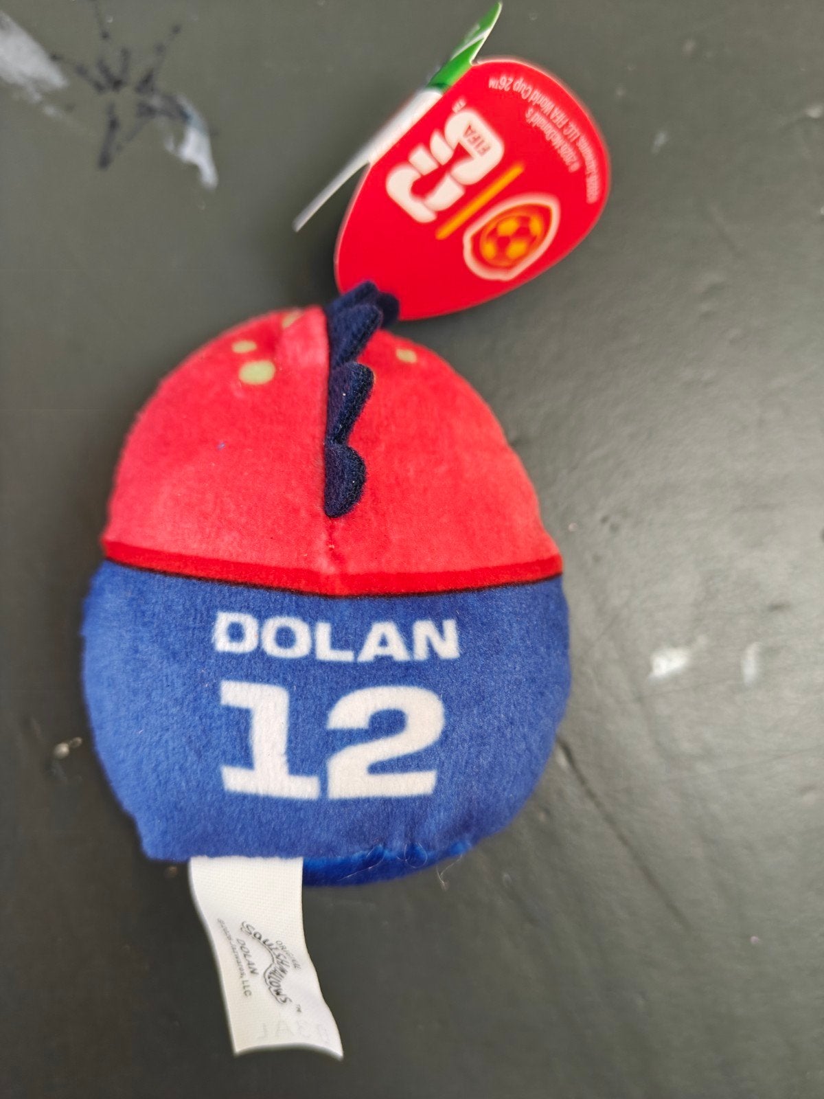 FIFA World Cup 2022 Squishmallows knuffels (2 stuks), Kinderen en Baby's, Speelgoed | Knuffels en Pluche, Blauw, Ophalen of Verzenden
