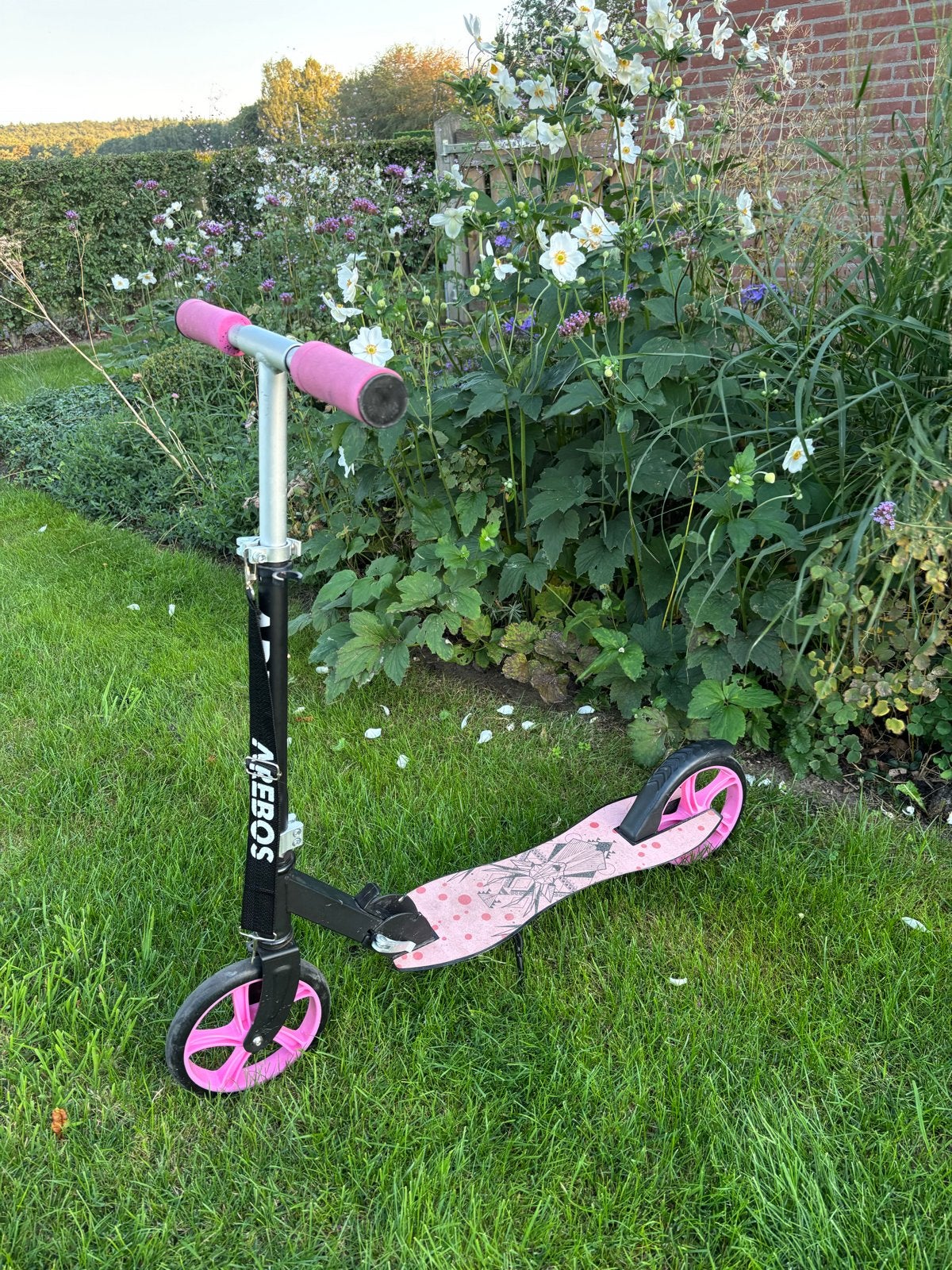 Roze step - AREBOS, Ophalen, Gebruikt, Gewone step