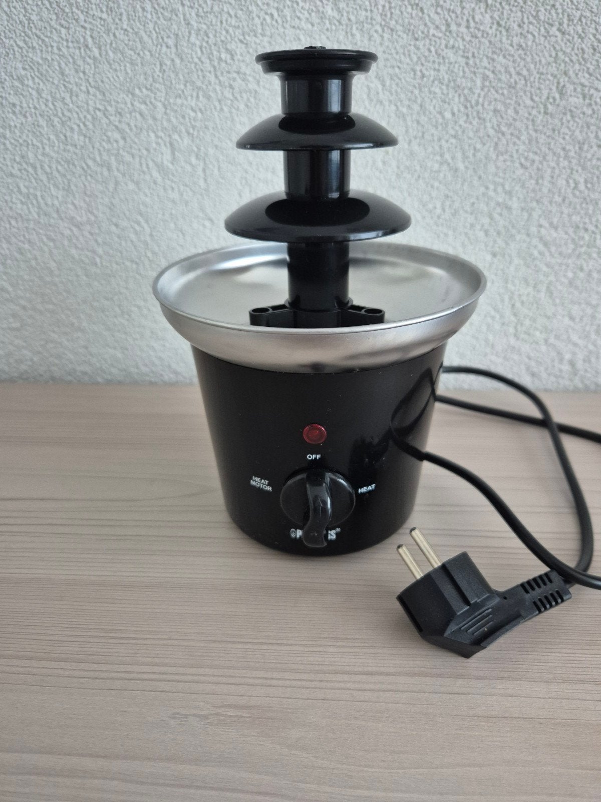Prinsess chocoladefontein, Witgoed en Apparatuur, Gourmetstellen, Ophalen of Verzenden, Zo goed als nieuw, 4 t/m 7 personen