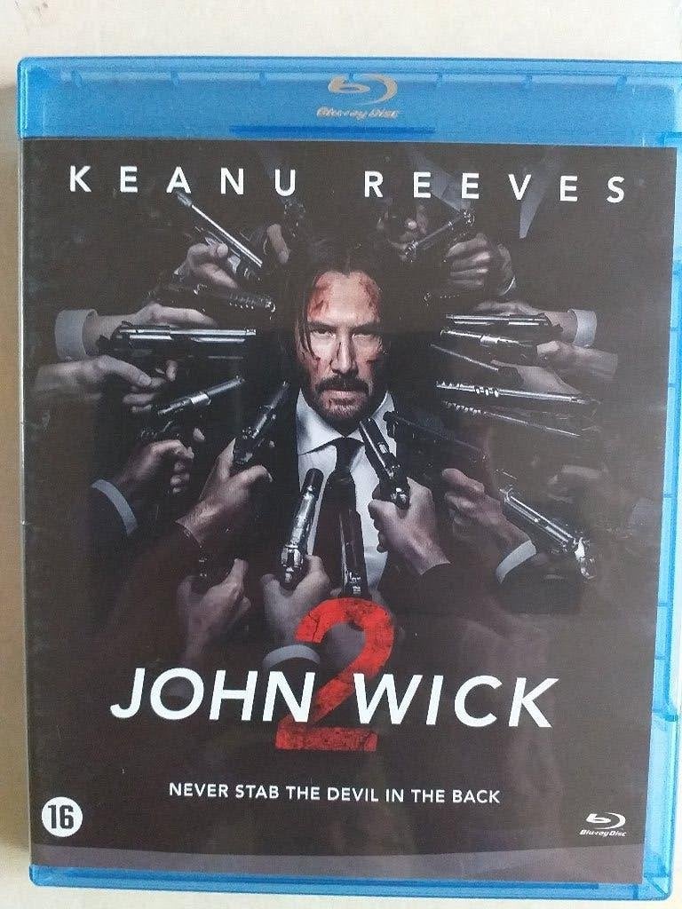 John Wick 2 Bluray, Cd's en Dvd's, Blu-ray, Engels, Vanaf 16 jaar, Nederlands, Film