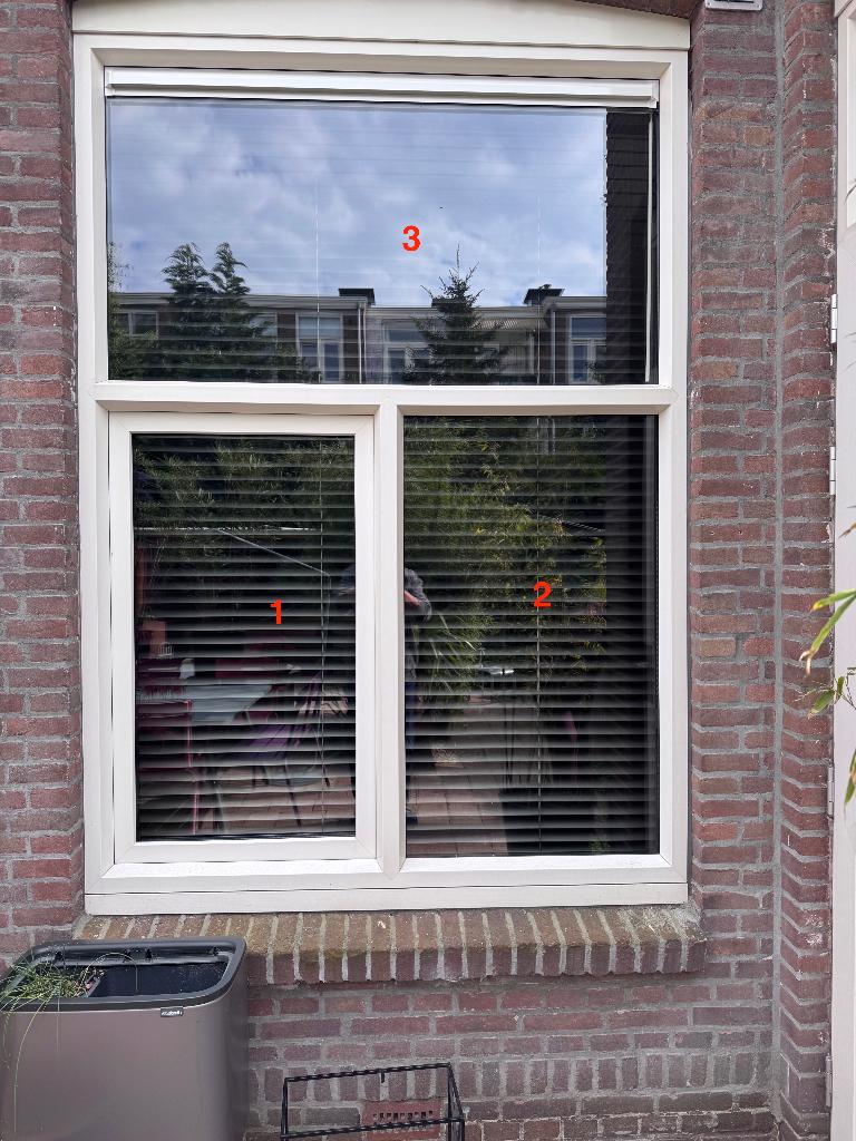 HR++ glas TE KOOP (1 maand jong), Ophalen, Gevelraam of Ruit, 120 tot 160 cm, Nieuw
