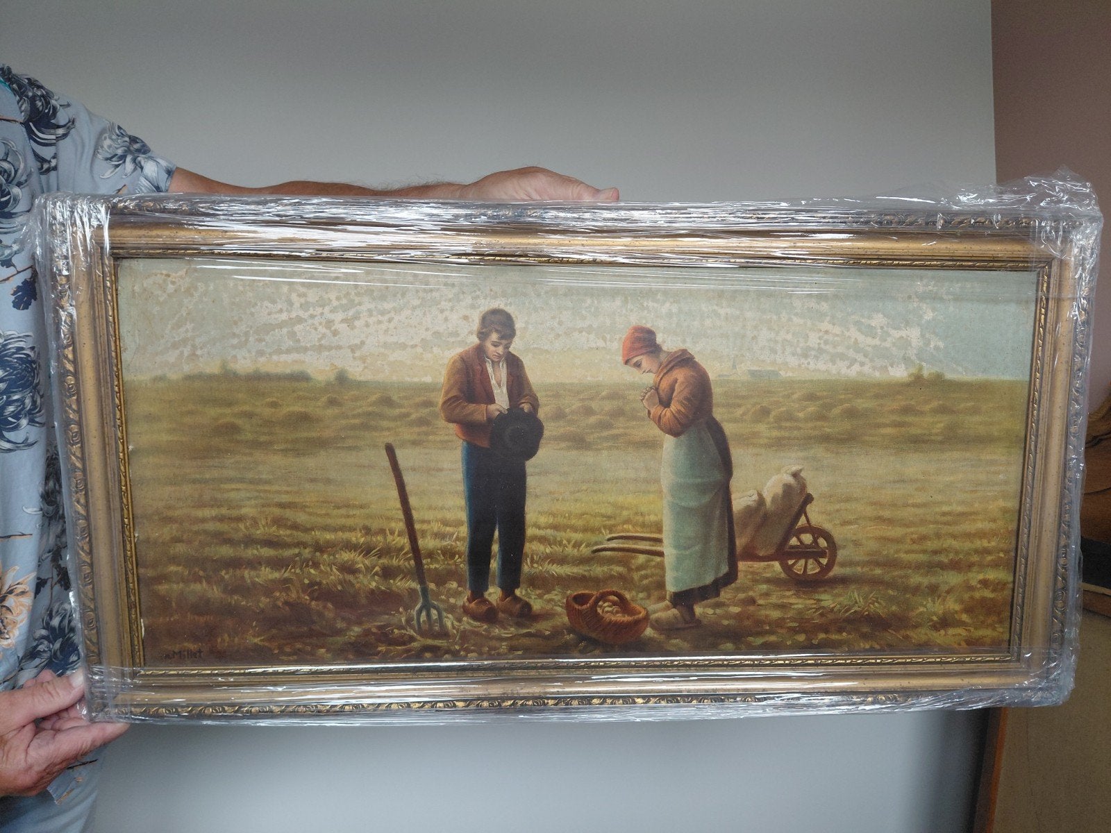 oud schilderij, Antiek en Kunst, Kunst | Schilderijen | Klassiek, Ophalen, Ingelijst, Landschap