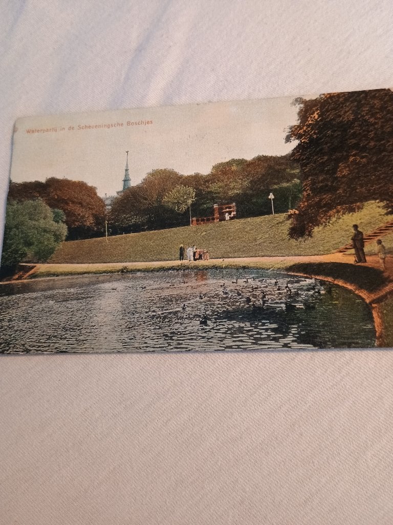Scheveningse boschjes, Verzenden, Voor 1920, Gelopen, Zuid-Holland