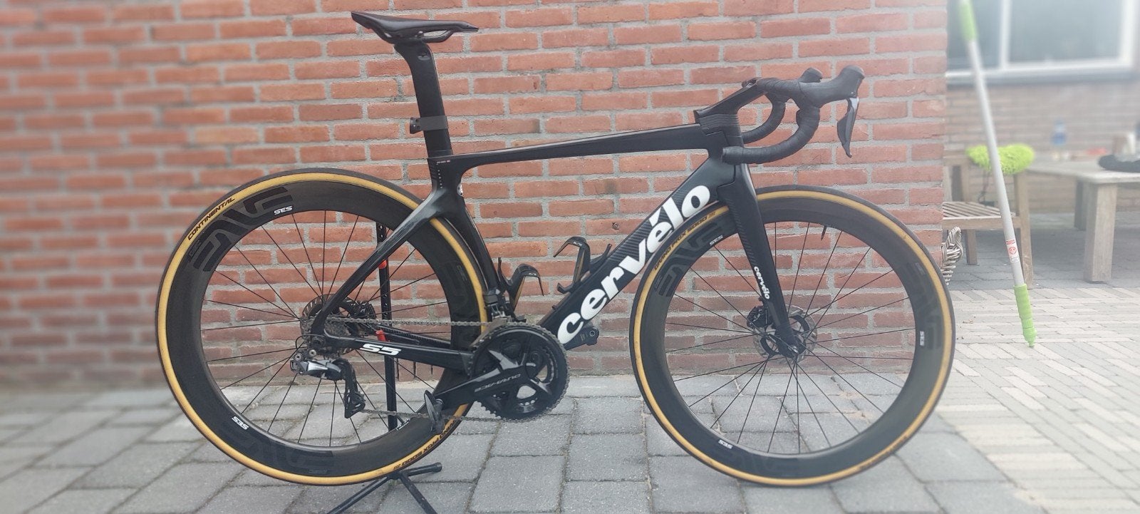 Cervelo S5, Fietsen en Brommers, Fietsen | Racefietsen, Carbon, Zo goed als nieuw, Meer dan 20 versnellingen, Schijfrem
