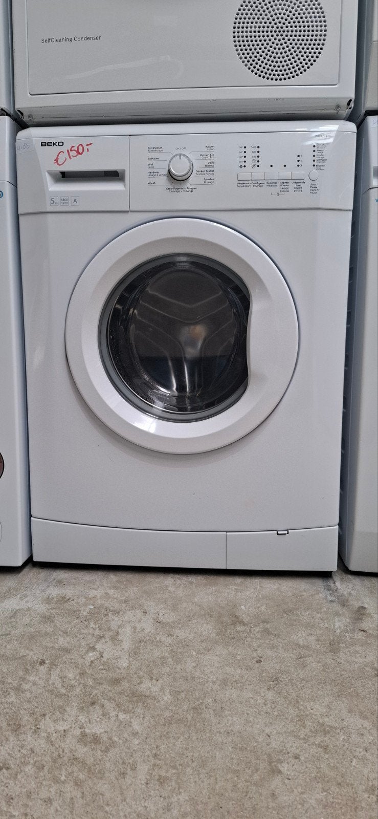 Beko wmb51420 wasmachine, 6 maanden garantie 4180, Witgoed en Apparatuur, Wasmachines, Ophalen, 1200 tot 1600 toeren, 4 tot 6 kg