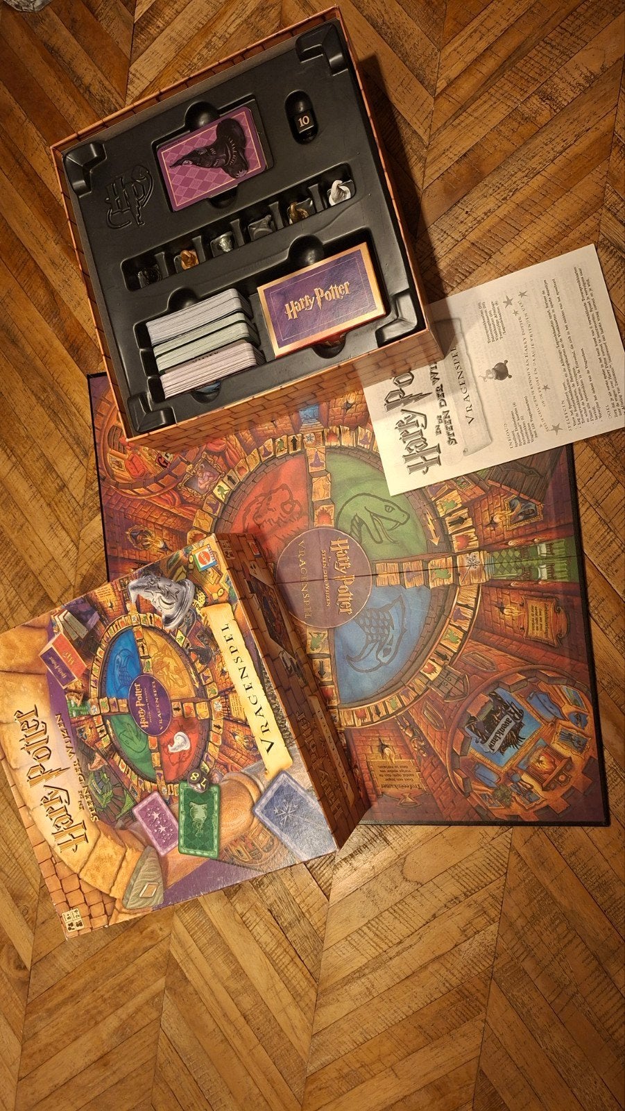 Harry Potter en de Steen der Wijzen Vragenspel, Ophalen of Verzenden, Zo goed als nieuw, Mattel