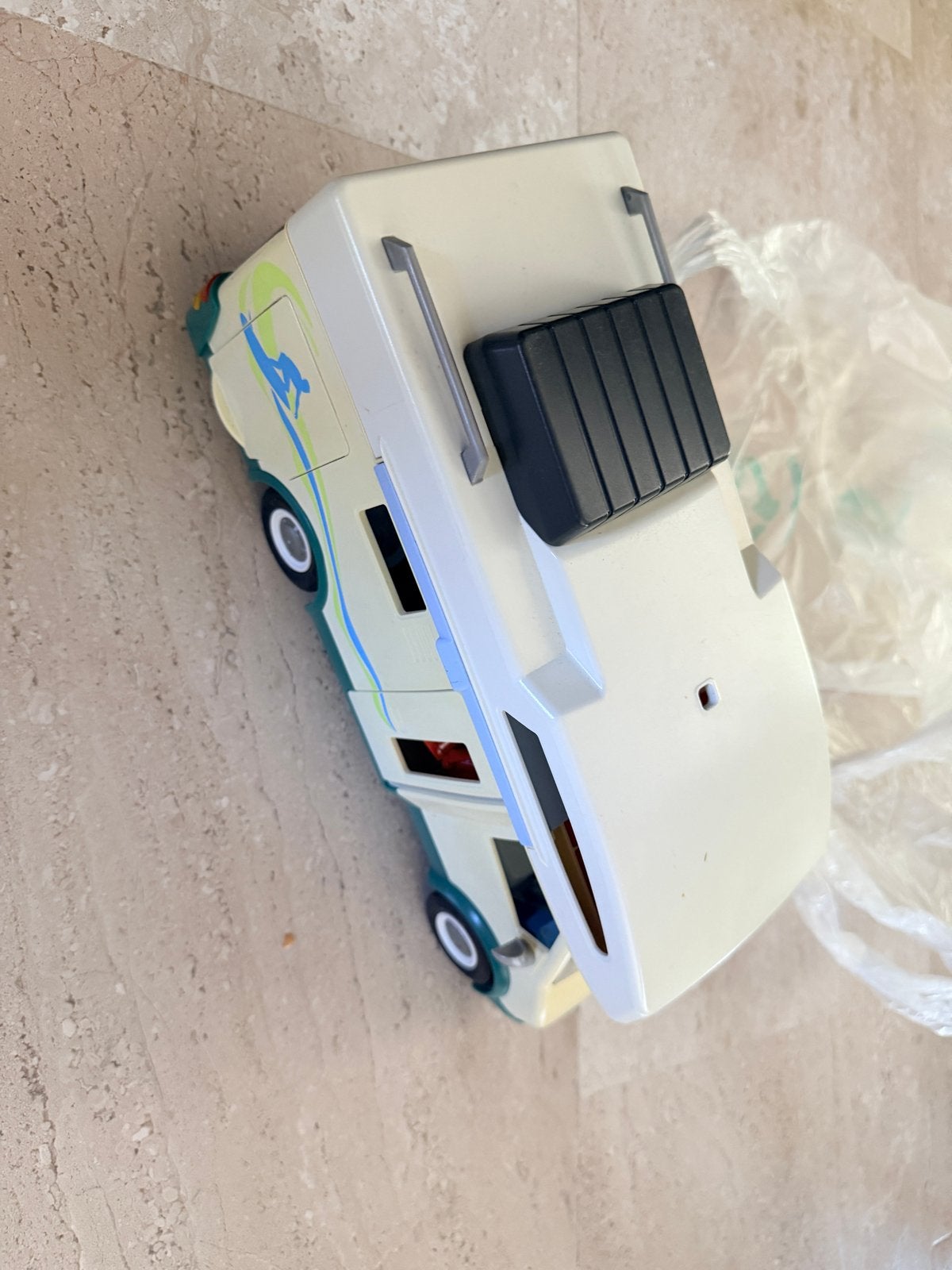 Playmobil Camper met Surfplank en Figuren, Complete set, Voertuig, Zo goed als nieuw, Family fun