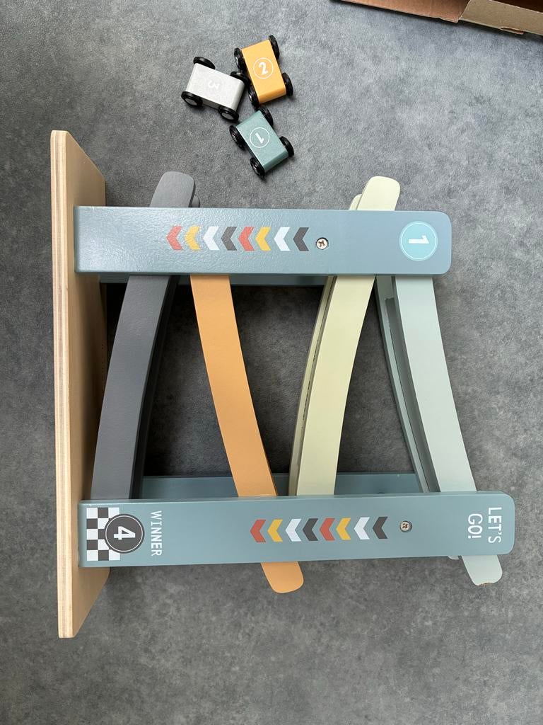 Little Dutch rollerbaan, compleet met doos, Kinderen en Baby's, Speelgoed | Speelgoedvoertuigen, Ophalen of Verzenden, Zo goed als nieuw