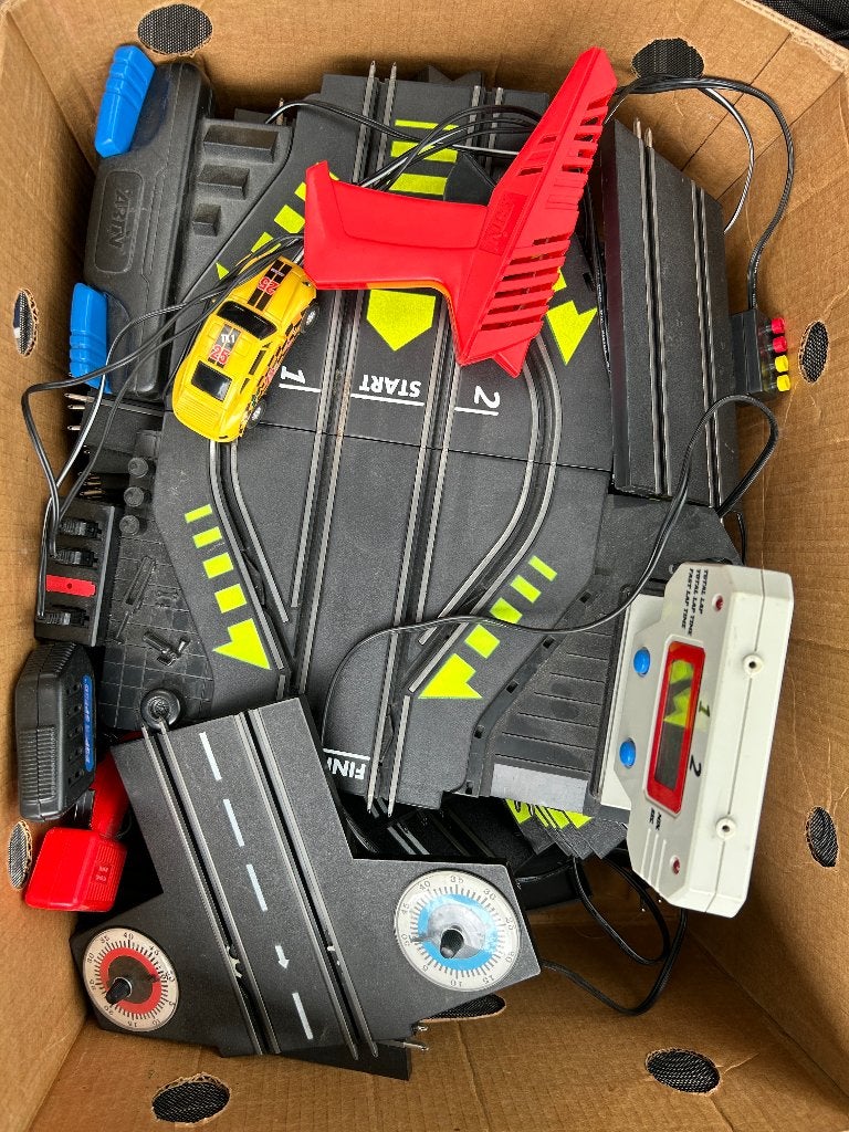 Carrera Racebaan Set met Auto en Controllers, Zelf te bouwen, Elektrisch, Ophalen, Overige merken
