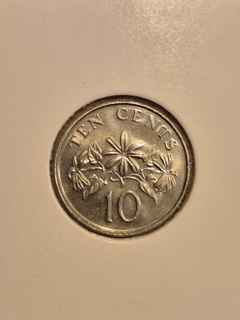 Singapore - 10 Cents 1991, Ophalen of Verzenden, Zuidoost-Azië