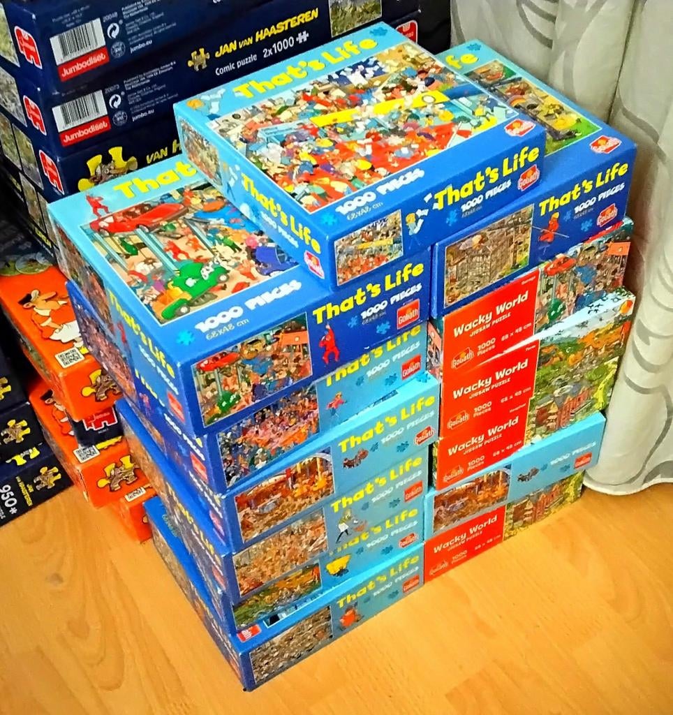 That's Life, 1000 stukjes, Ophalen of Verzenden, 500 t/m 1500 stukjes, Zo goed als nieuw