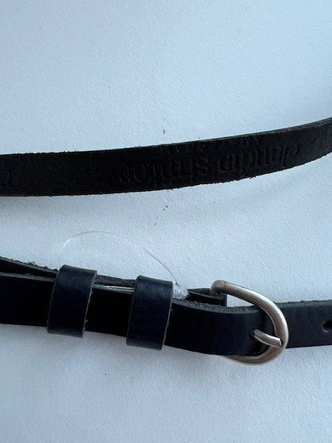 NIEUW Claudia Strater leren ceintuur smal maat 40, Minder dan 3 cm, Overige kleuren, 100 cm of meer, Verzenden
