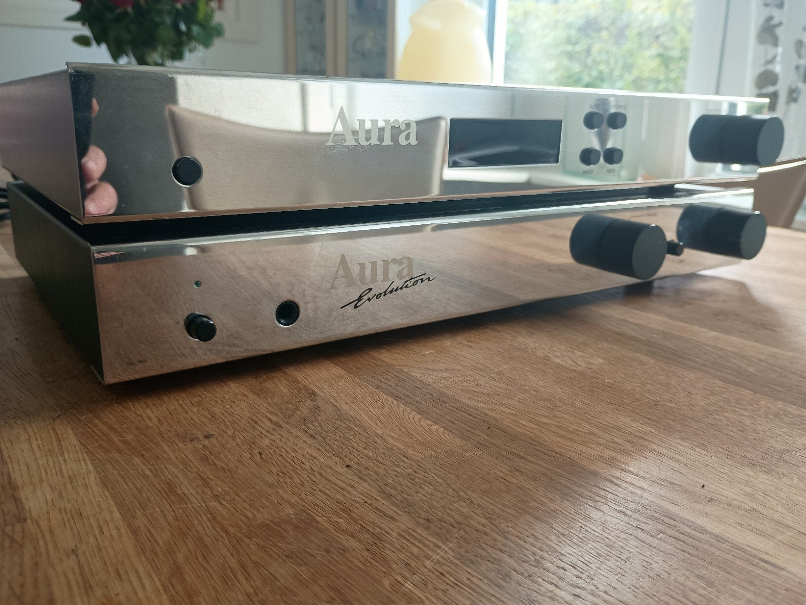 Aura Evolution Versterker en Tuner Set - Hoogwaardig Audio, Audio, Tv en Foto, Gebruikt, 60 tot 120 watt, Stereo, Ophalen