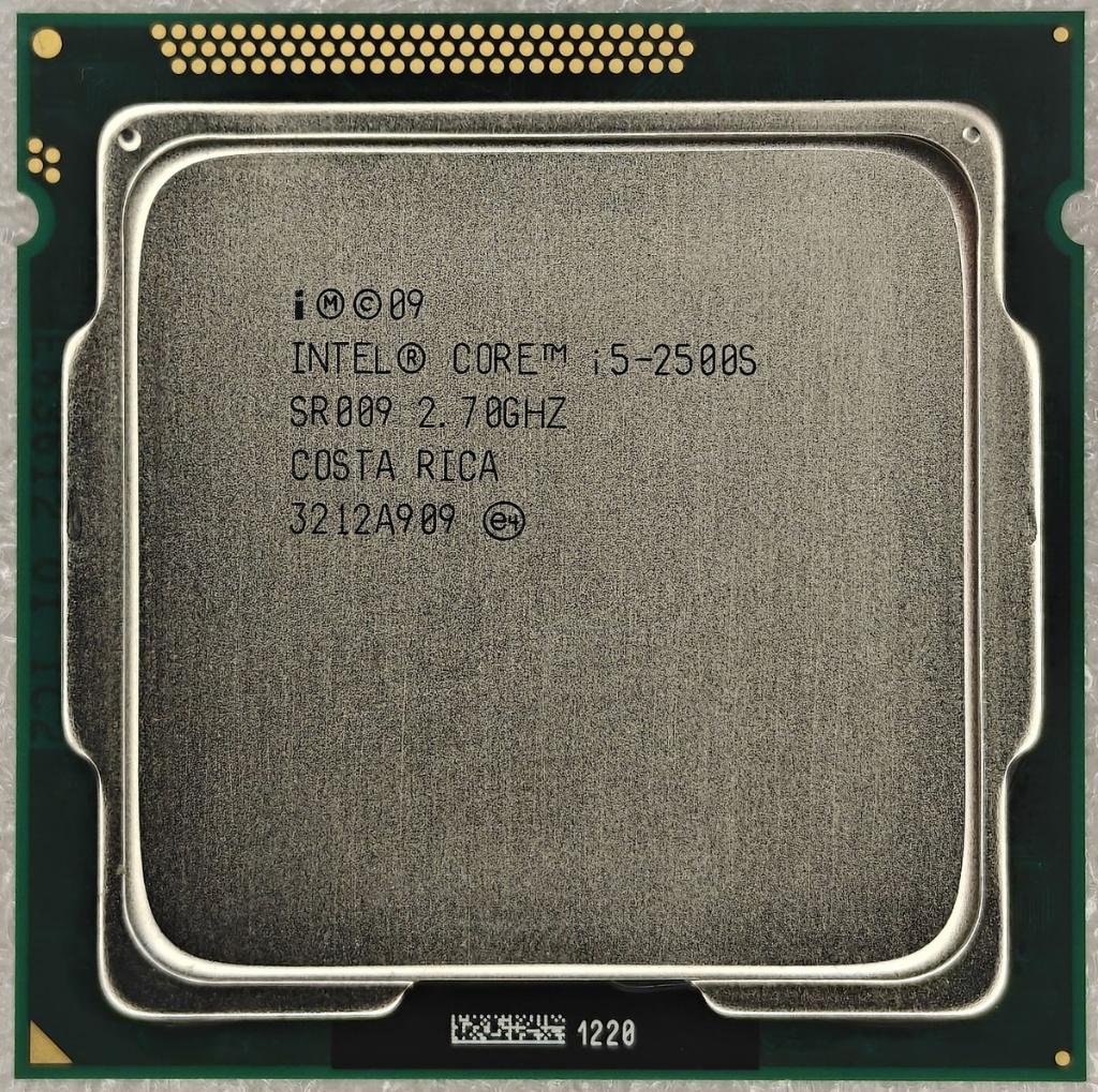i5-2500s quad core processor, 4-core, Zo goed als nieuw, Intel Core i5, LGA 1155