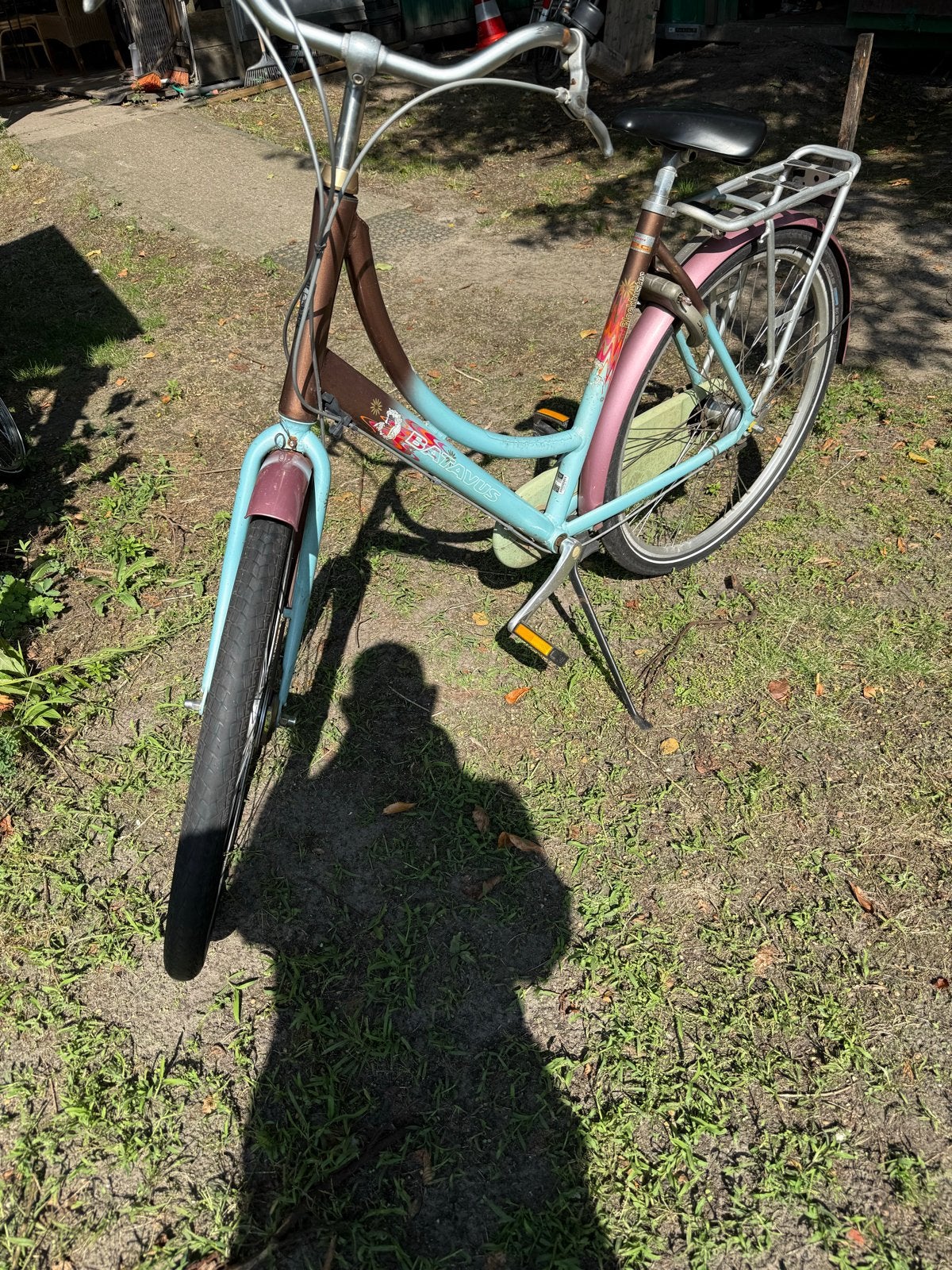 Damesfiets met versnellingen en trommelrem, Ophalen of Verzenden, Gebruikt, Trommelrem, Versnellingen
