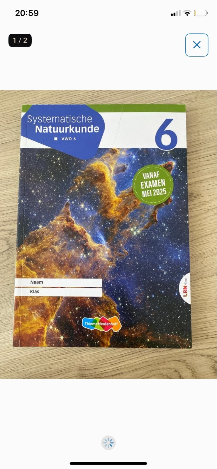 Systematische Natuurkunde VWO 6 - ThiemeMeulenhoff, Boeken, Schoolboeken, Ophalen of Verzenden, Zo goed als nieuw, VWO, Natuurkunde