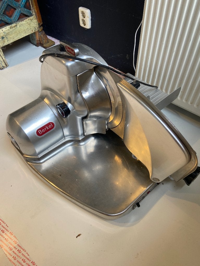 Berkel meat slicer, Ophalen, Gebruikt