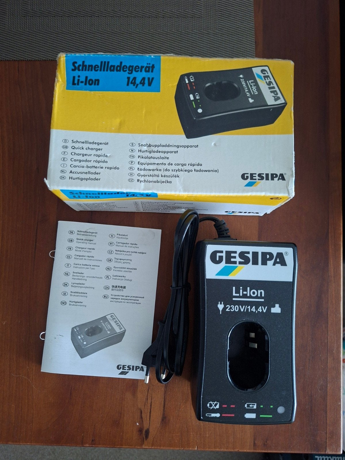 Gesipa 14,4v Oplader, Ophalen, Nieuw