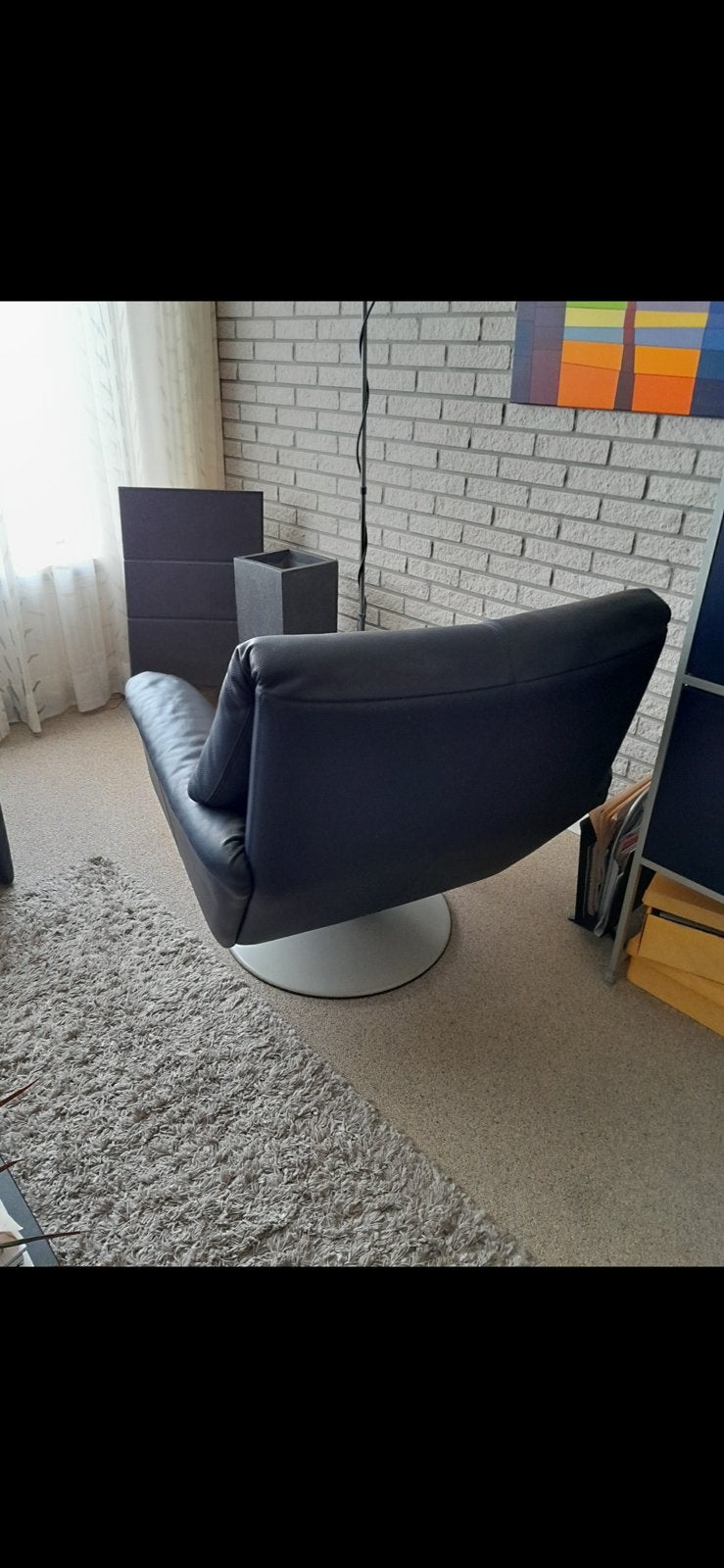 Leolux Cecé fauteuil, Huis en Inrichting, Fauteuils, Ophalen, Zo goed als nieuw, 75 tot 100 cm, 50 tot 75 cm