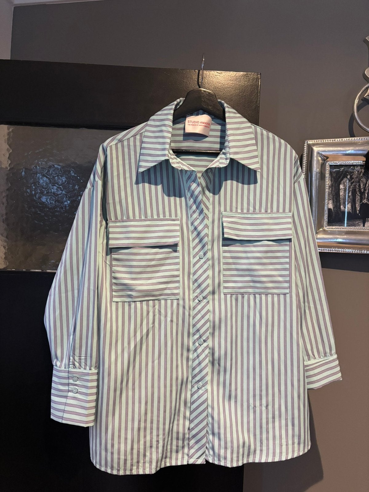 Studio amaya blouse maat s, Ophalen of Verzenden, Zo goed als nieuw, Maat 36 (S), Blauw