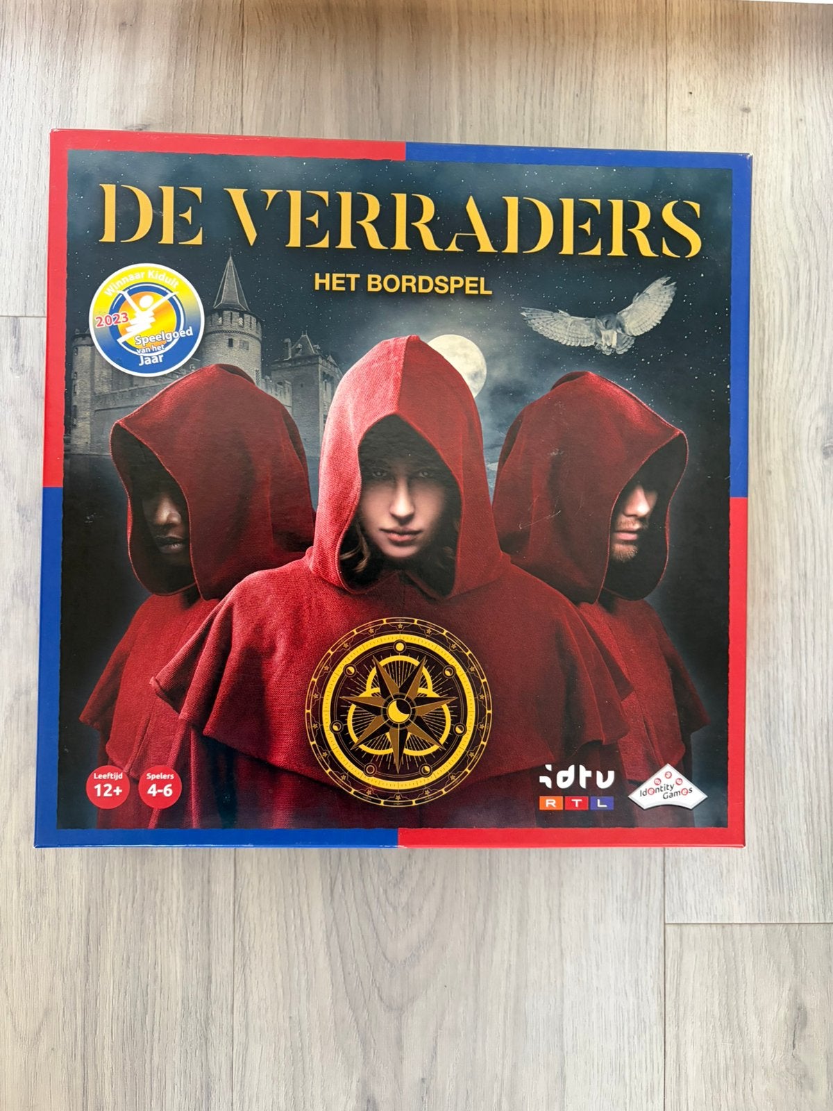 Bordspel ‘De Verraders’, Hobby en Vrije tijd, Drie of vier spelers, Ophalen of Verzenden, Nieuw