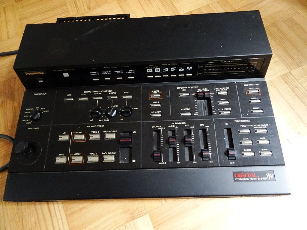 PANASONIC Panasonic WJ-MX 10 Audio & Video Mixer, Ophalen of Verzenden, Gebruikt, Video