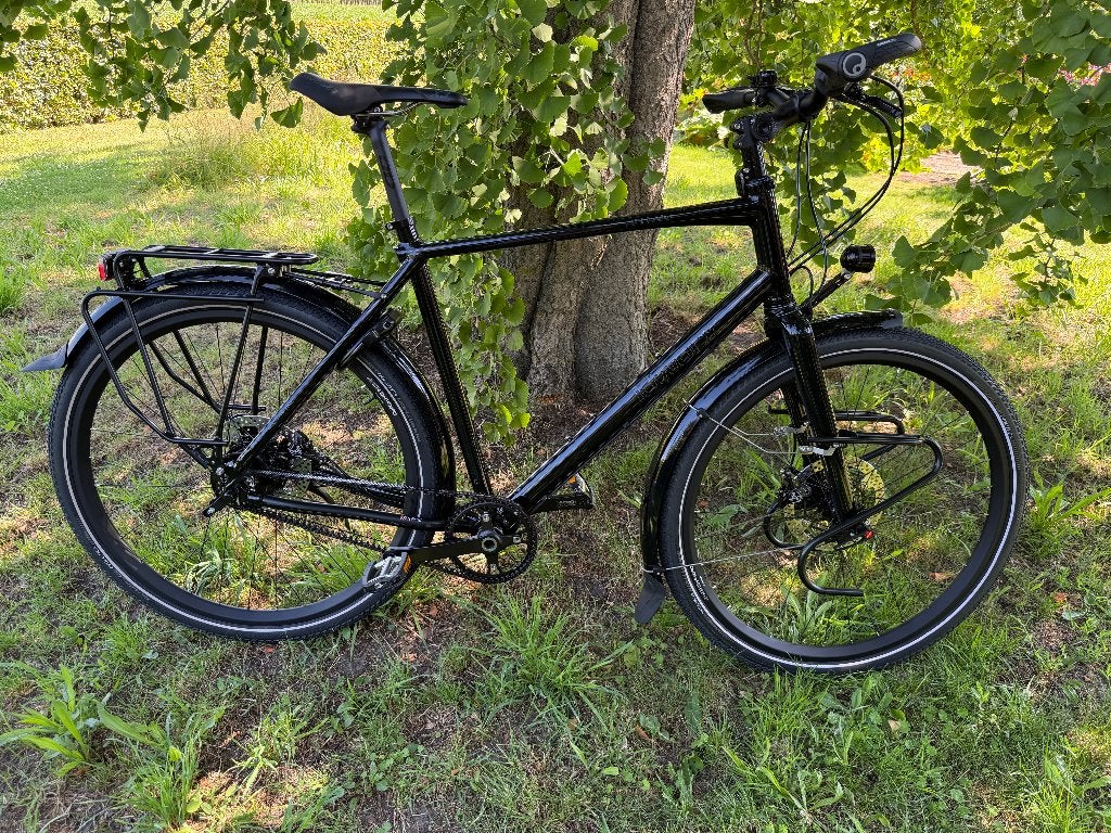 idworx All Rohler XL=60 vakantiefiets Rohloff Riem Schijfrem, Versnellingen, Nieuw, 57 tot 61 cm, Schijfrem