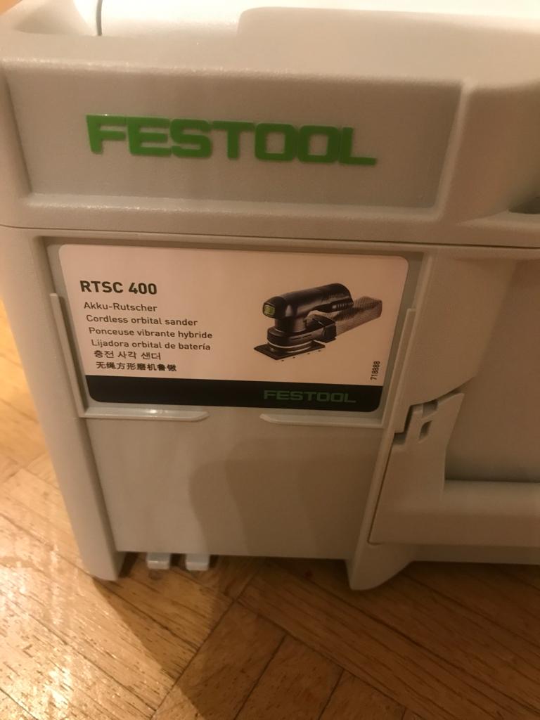 Festool RTSC 400 basic new +1accu, Ophalen of Verzenden, Nieuw