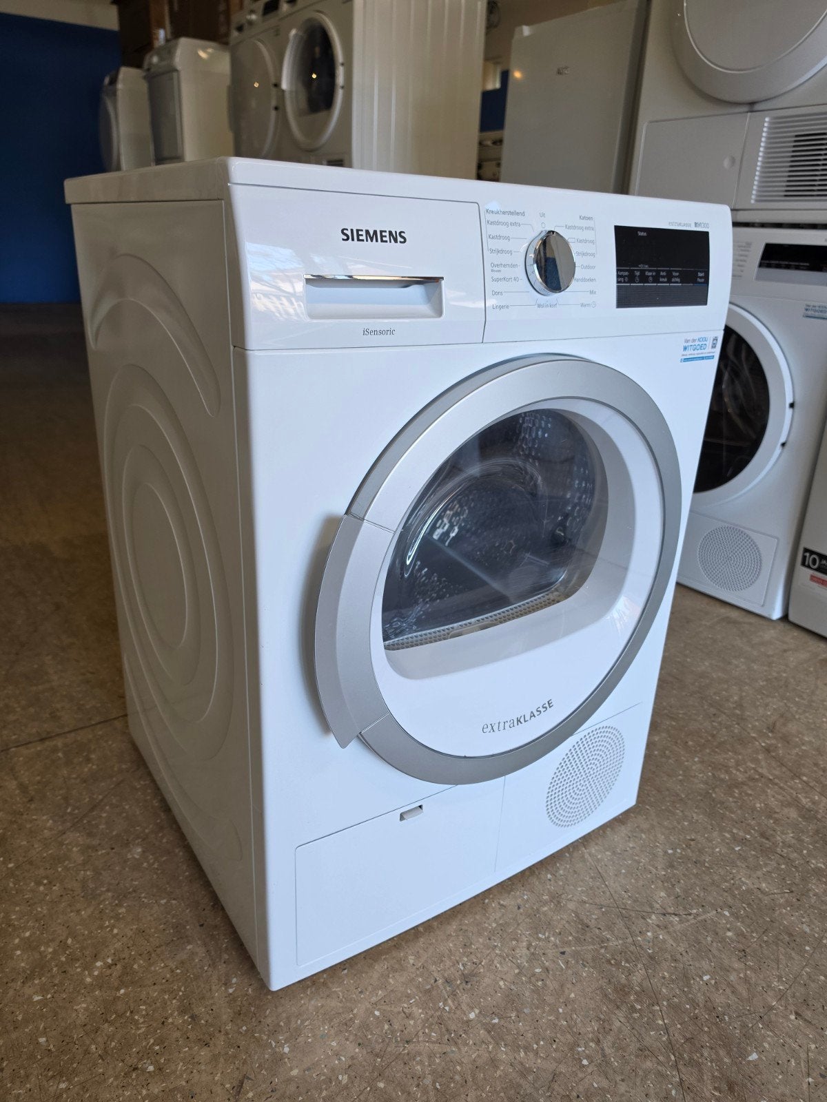 Siemens IQ 300 warmtepompdroger | 8 kilo | Gratis thuis 🚚✅️, Witgoed en Apparatuur, Jirnsum, Anti-kreukfase, Overige typen, 8 tot 10 kg