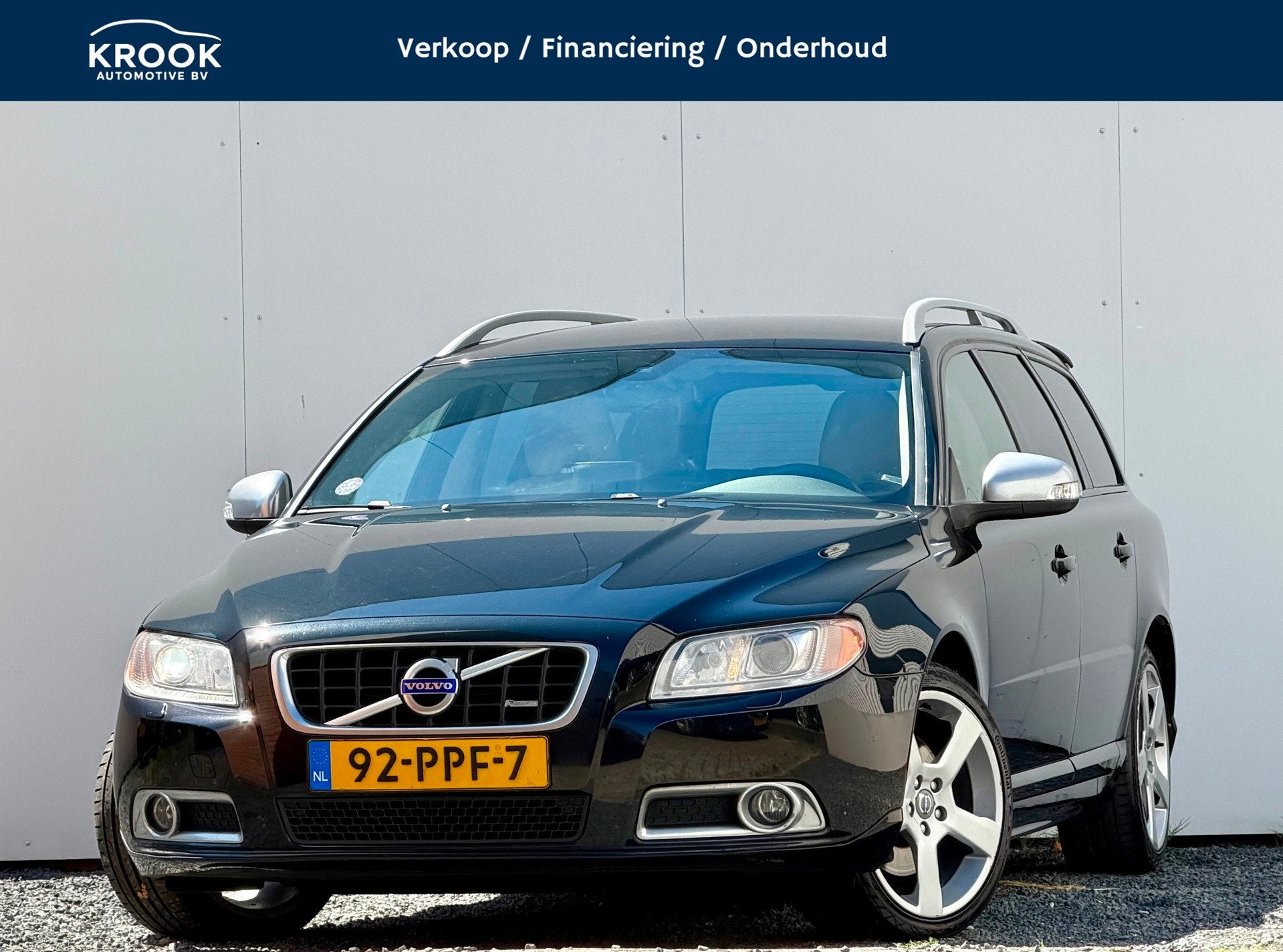 Volvo V70 2.0T R-Edition | 2011 | Automaat |, Euro 5, 4 cilinders, Met garantie (alle), Zwart