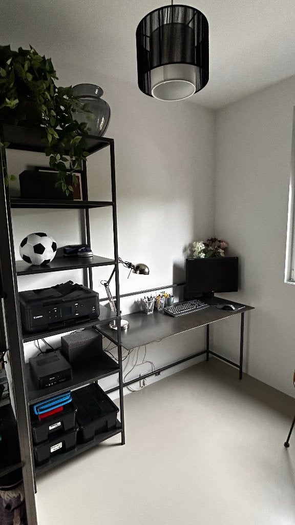 Bureau, Ophalen, Gebruikt, Metaal, Industrieel
