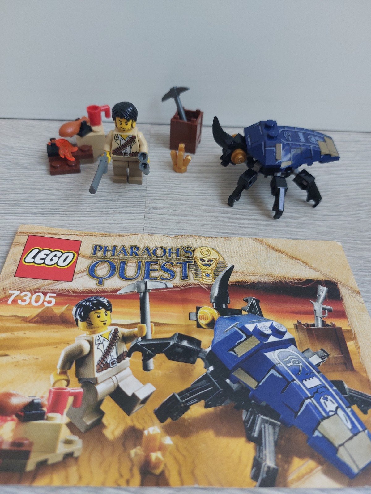 Lego Pharaoh's Quest 7305 Scarab Attack!
Compleet en inclusi, Overige thema's, Lego, Ophalen of Verzenden, Zo goed als nieuw