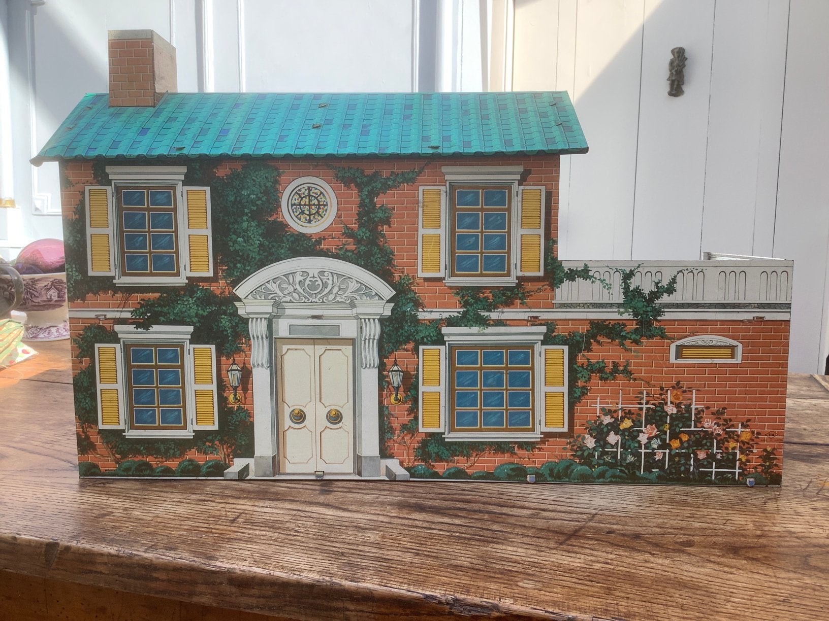 Poppenhuis van blik, Ophalen, Zo goed als nieuw, Poppenhuis